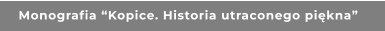 Monografia “Kopice. Historia utraconego piękna”