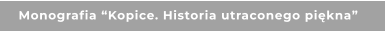 Monografia “Kopice. Historia utraconego piękna”